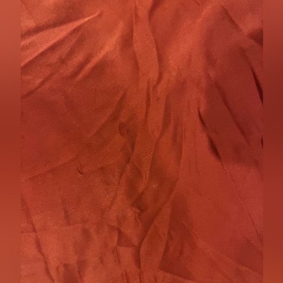 The Fifth Label Orange Midi Satin Dress With Tie Back Size XS Revolve - Picture 5 of 7